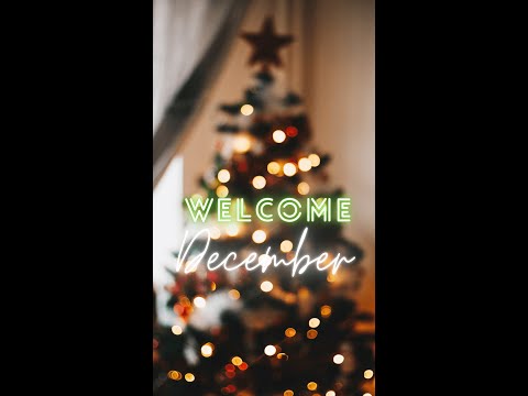 Welcome December is here Short WhatsApp status video | Swag Video Status