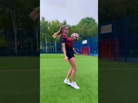 Trending Unique Football Skill by girl player | Swag Video Status