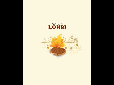 Happy Lohri svsyear Punjabi Animation Wishes Video | Swag Video Status