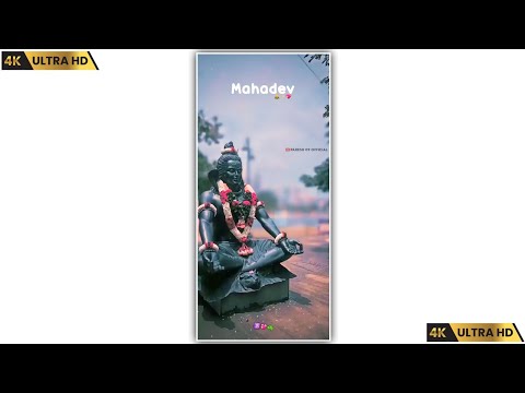 New Mahadev 4K Full Screen Status | Swag Video Status