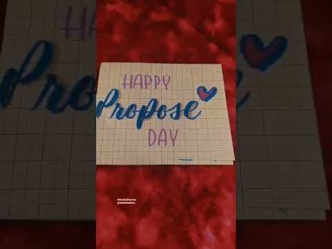 Popular propose day special whatsapp status | Swag Video Status