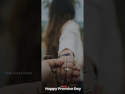 Happy Promise day my love full screen status | Swag Video Status