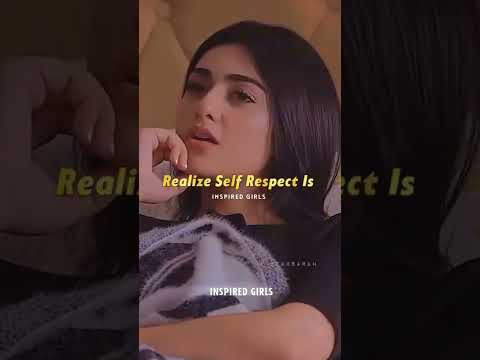 Maturity Is When You Realize Self Respect | Swag Video Status