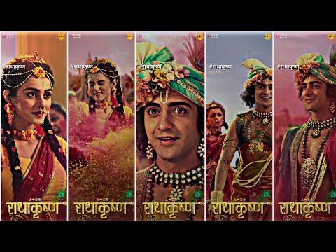 Popular radha krishna holi status | Swag Video Status