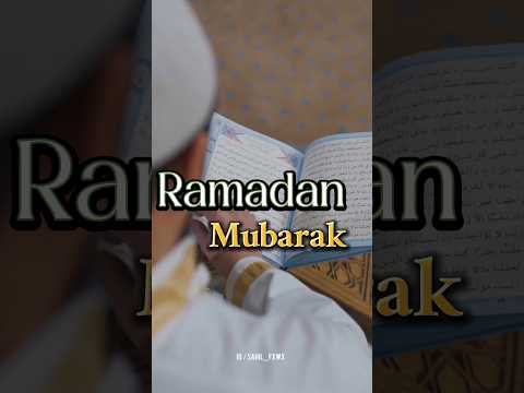 Ramadan Mubarak tariq jamil bayan shorts | Swag Video Status