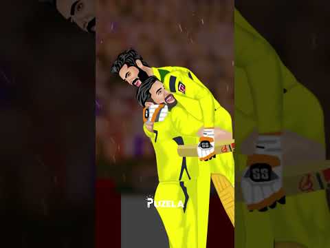 IPL 2023 Iconic Moments MS Dhoni Lifts Ravindra Jadeja | Swag Video Status