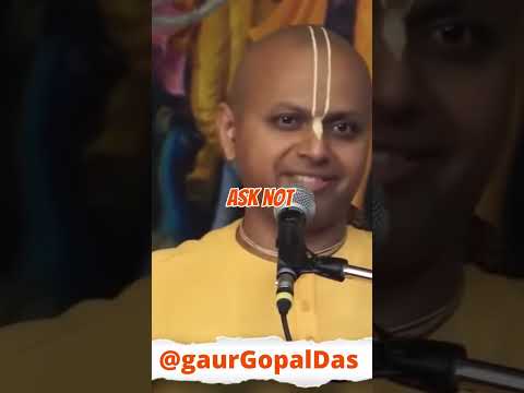 Why Do We Always Need Things From God Guar Gopal Das Motivational Status | Swag Video Status