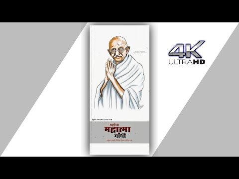 Gandhi Jayanti 4K Ultra HD Whatsapp Status | Swag Video Status