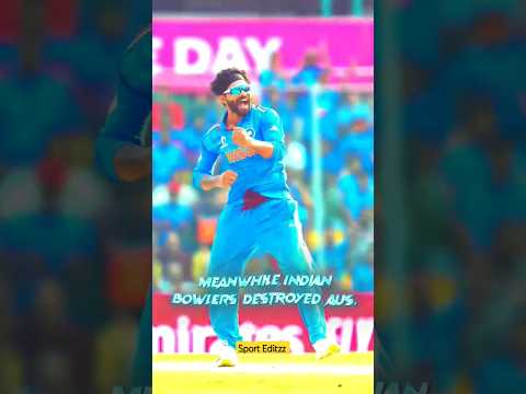 Indians Bowler😈 Destroy AUS😖 Team India win status | Swag Video Status